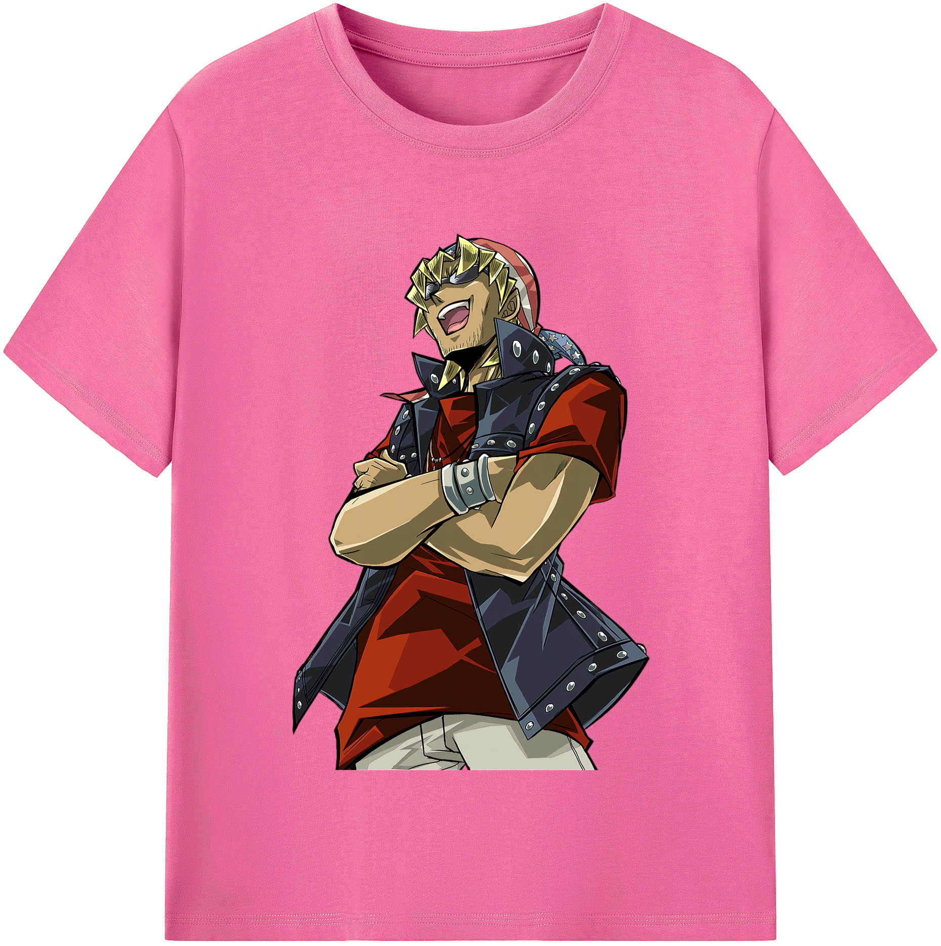 （画像用） 遊☆戯☆王 Yu-Gi-Oh! レディースカジュアルプリントTシャツ（綿100％）